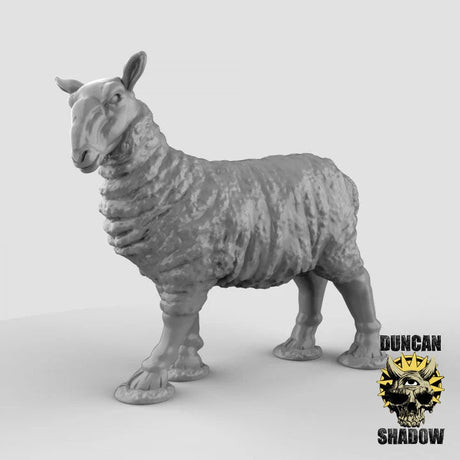 Sheep Miniature | A - Tabletop RPG & D&D miniature. Perfect for wargaming & collectors