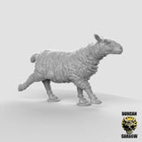 Sheep Miniature | B - Tabletop RPG & D&D miniature. Perfect for wargaming & collectors