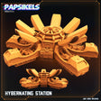 Ships Hibernating Station Miniature | Full Set All Models - Tabletop RPG & D&D miniature. Perfect for wargaming & collectors