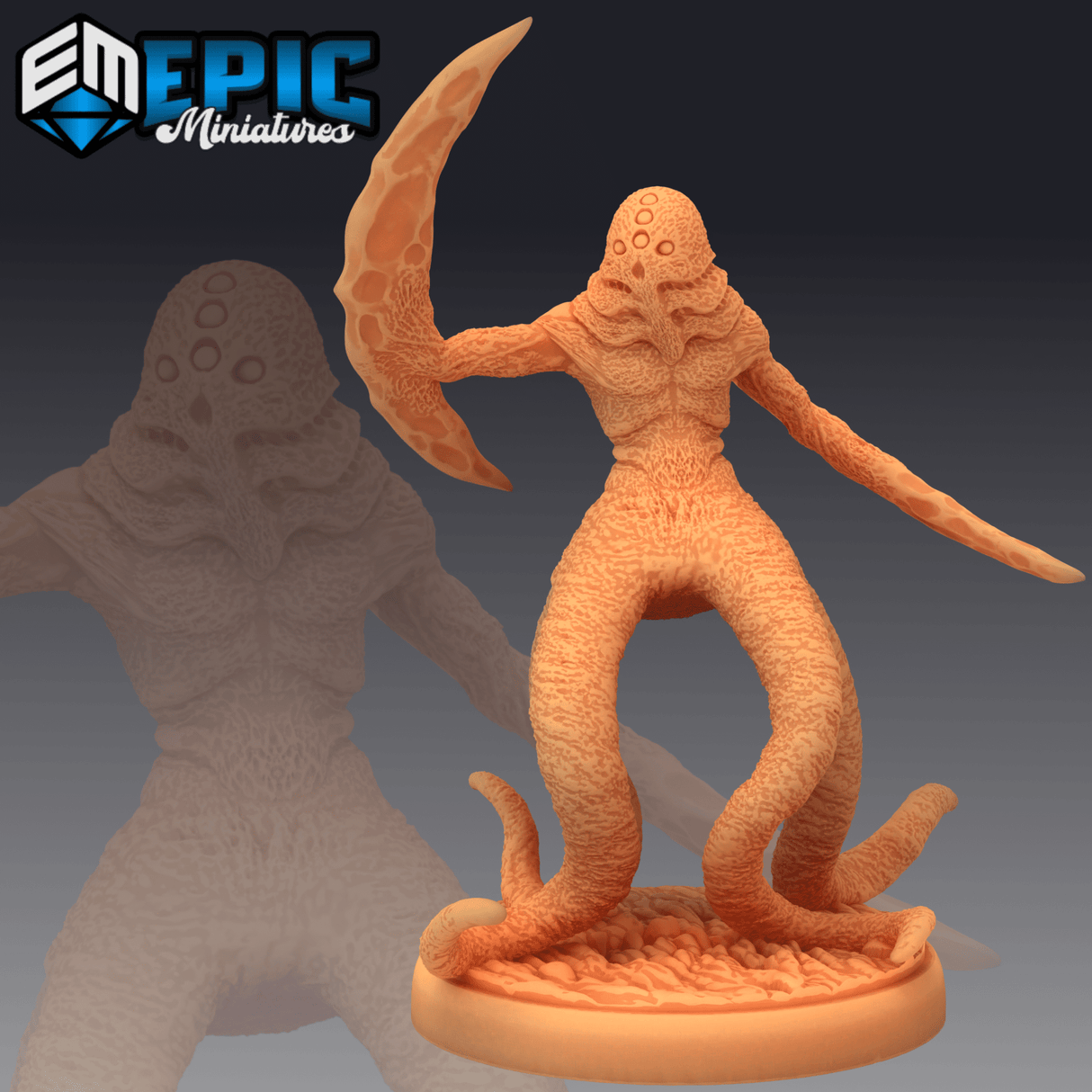 Shoggoth Monster Miniature | B - Tabletop RPG & D&D miniature. Perfect for wargaming & collectors