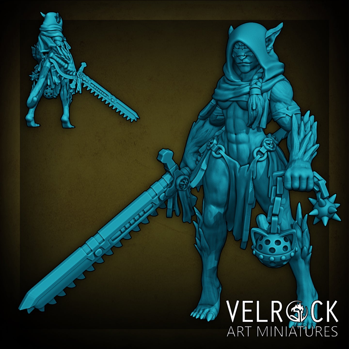 Sisters of Choas Miniature - B - 32mm