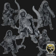 Skeleton Archers Miniature | Set of 5 - Tabletop RPG & D&D miniature. Perfect for wargaming & collectors