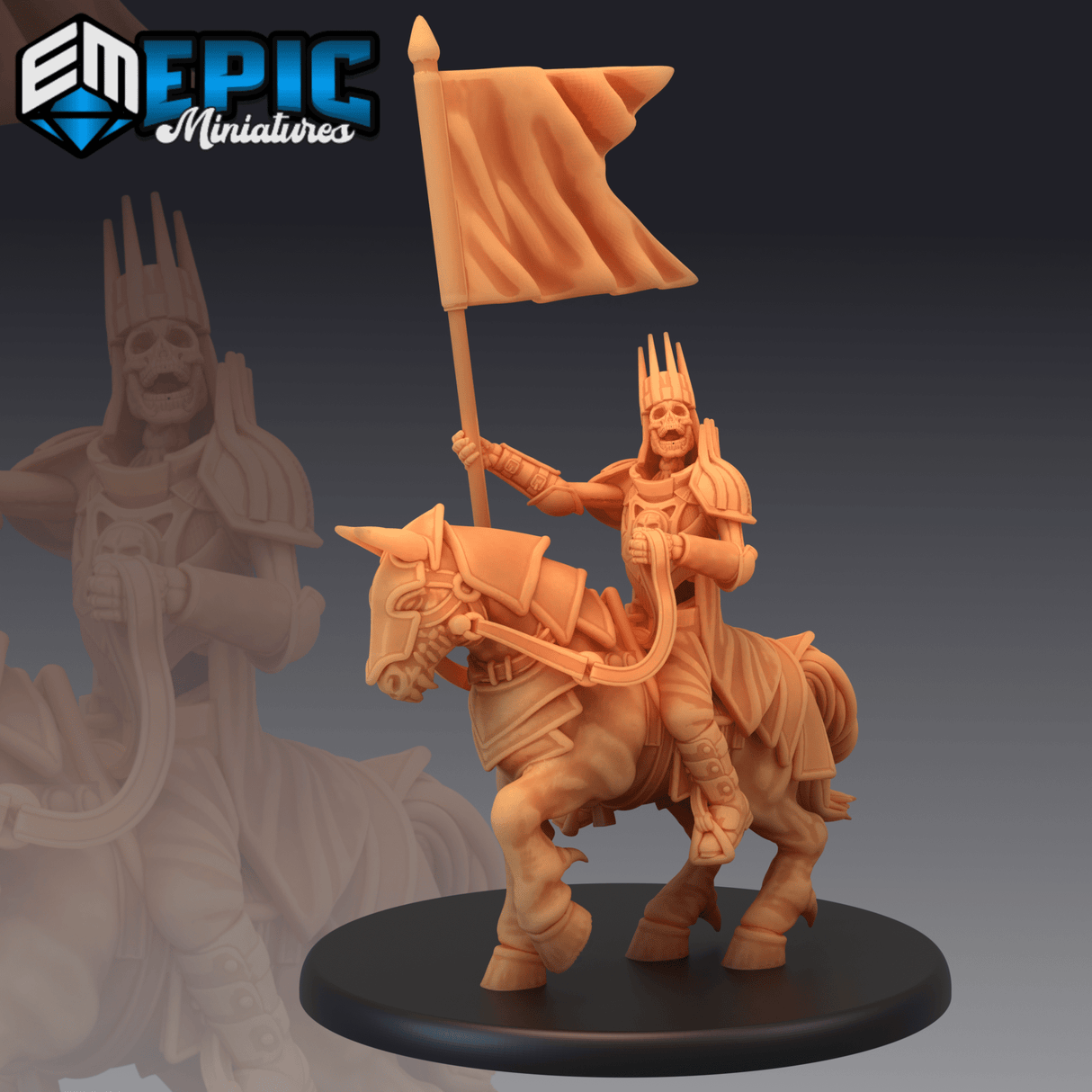 Skeleton Army Miniature set 3 | A - Tabletop RPG & D&D miniature. Perfect for wargaming & collectors