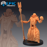 Skeleton Army Miniature set 3 | B - Tabletop RPG & D&D miniature. Perfect for wargaming & collectors