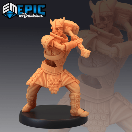Skeleton Army Miniature set 3 | D - Tabletop RPG & D&D miniature. Perfect for wargaming & collectors