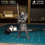 Skeleton Warriors Miniature | Skeleton D - Tabletop RPG & D&D miniature. Perfect for wargaming & collectors
