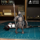 Skeleton Warriors Miniature | Skeleton E - Tabletop RPG & D&D miniature. Perfect for wargaming & collectors