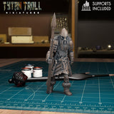 Skeleton Warriors Miniature set 2 | Zombie A - Tabletop RPG & D&D miniature. Perfect for wargaming & collectors
