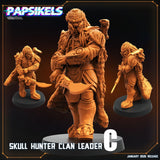Skull Hunter Clan Leaders | C - Tabletop RPG & D&D miniature. Perfect for wargaming & collectors