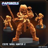 Skull Hunter | Skull Hunter 2 - Tabletop RPG & D&D miniature. Perfect for wargaming & collectors