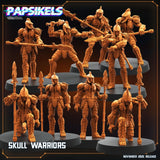 Skull Hunter Warriorsn Skull Hunter Warrior | A - I - Tabletop RPG & D&D miniature. Perfect for wargaming & collectors
