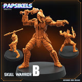 Skull Hunter Warriorsn Skull Hunter Warrior | B - Tabletop RPG & D&D miniature. Perfect for wargaming & collectors
