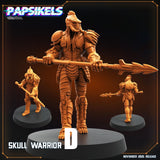 Skull Hunter Warriorsn Skull Hunter Warrior | D - Tabletop RPG & D&D miniature. Perfect for wargaming & collectors