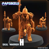 Skull Hunter Warriorsn Skull Hunter Warrior | H - Tabletop RPG & D&D miniature. Perfect for wargaming & collectors