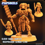Skull Hunters Miniature | B - Tabletop RPG & D&D miniature. Perfect for wargaming & collectors