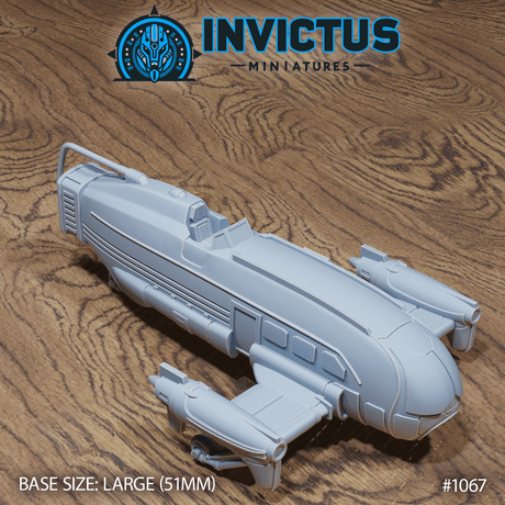 Sky Cab Miniature | A - Tabletop RPG & D&D miniature. Perfect for wargaming & collectors