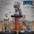 Slave Halfling Miniature | Set of 3 - Tabletop RPG & D&D miniature. Perfect for wargaming & collectors