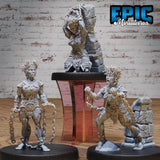 Slave Halfling Miniature | Set of 3 - Tabletop RPG & D&D miniature. Perfect for wargaming & collectors