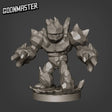 Small Ice Golem Miniature | Set of 2 - Tabletop RPG & D&D miniature. Perfect for wargaming & collectors