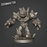 Small Ice Golem Miniature | Set of 2 - Tabletop RPG & D&D miniature. Perfect for wargaming & collectors