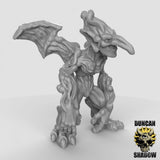 Smoke Mephit Miniature | B - Tabletop RPG & D&D miniature. Perfect for wargaming & collectors