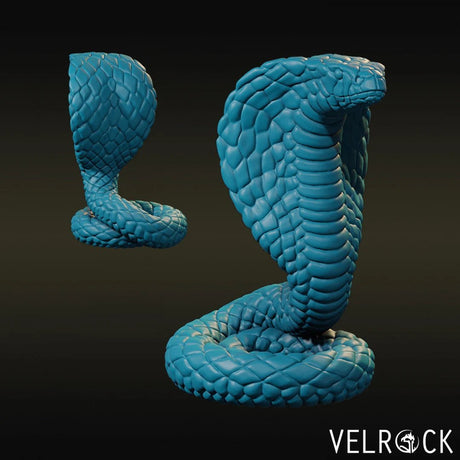 Snake Miniature | A - Tabletop RPG & D&D miniature. Perfect for wargaming & collectors
