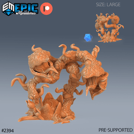 Snapping Plant Miniature | B - Tabletop RPG & D&D miniature. Perfect for wargaming & collectors