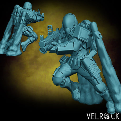 Sniper Miniature | F - Tabletop RPG & D&D miniature. Perfect for wargaming & collectors