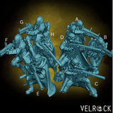 Sniper Miniature | Set of 8 - Tabletop RPG & D&D miniature. Perfect for wargaming & collectors