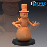 Snowmen Miniature | A - Tabletop RPG & D&D miniature. Perfect for wargaming & collectors
