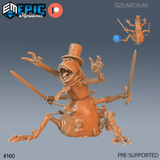 Snowmen Miniature | E - Tabletop RPG & D&D miniature. Perfect for wargaming & collectors
