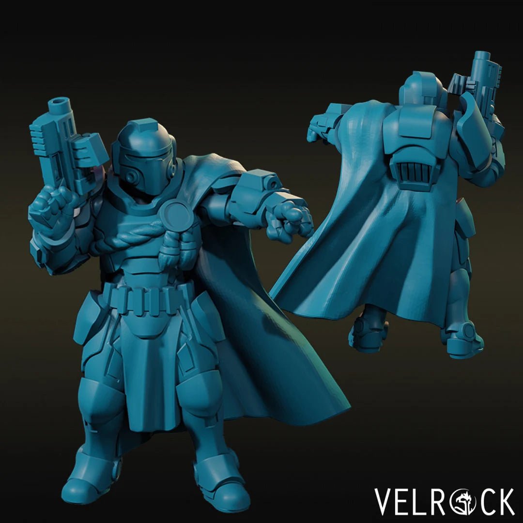 Special Marines Force Miniature | A - Tabletop RPG & D&D miniature. Perfect for wargaming & collectors