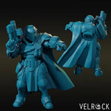 Special Marines Force Miniature | A - Tabletop RPG & D&D miniature. Perfect for wargaming & collectors