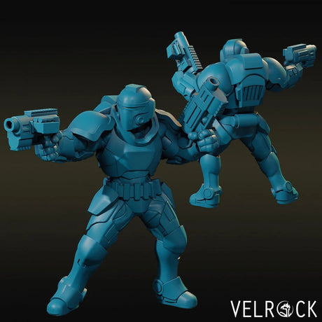 Special Marines Force Miniature | B - Tabletop RPG & D&D miniature. Perfect for wargaming & collectors