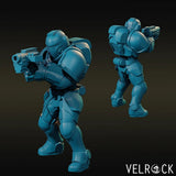 Special Marines Force Miniature | C - Tabletop RPG & D&D miniature. Perfect for wargaming & collectors