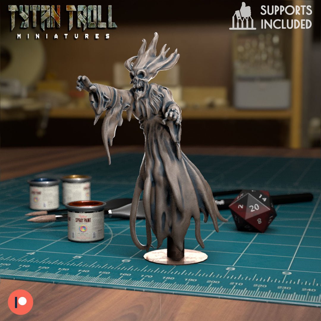 Spectre Bundle Miniature | A - Tabletop RPG & D&D miniature. Perfect for wargaming & collectors