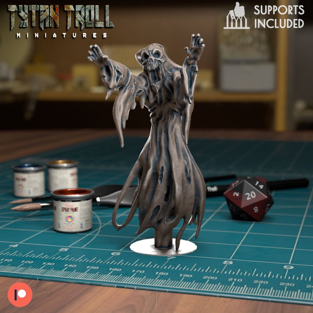 Spectre Bundle Miniature | B - Tabletop RPG & D&D miniature. Perfect for wargaming & collectors