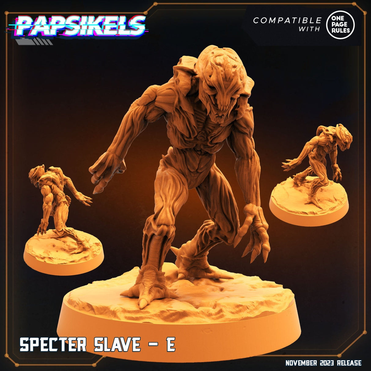 Spectre Slaves Miniature | Spectre Slave E - Tabletop RPG & D&D miniature. Perfect for wargaming & collectors