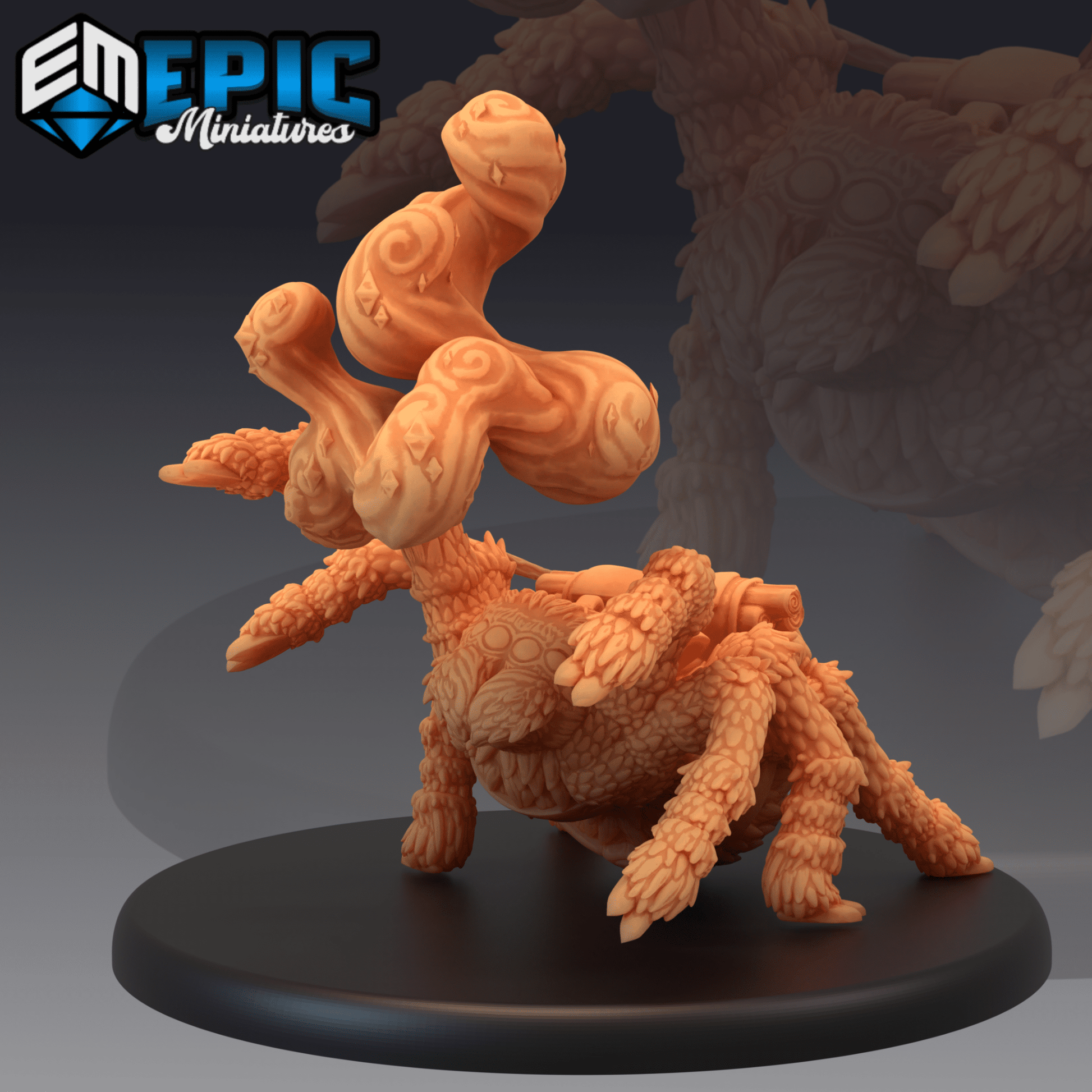 Spider Adventurer Miniature - B - 28mm