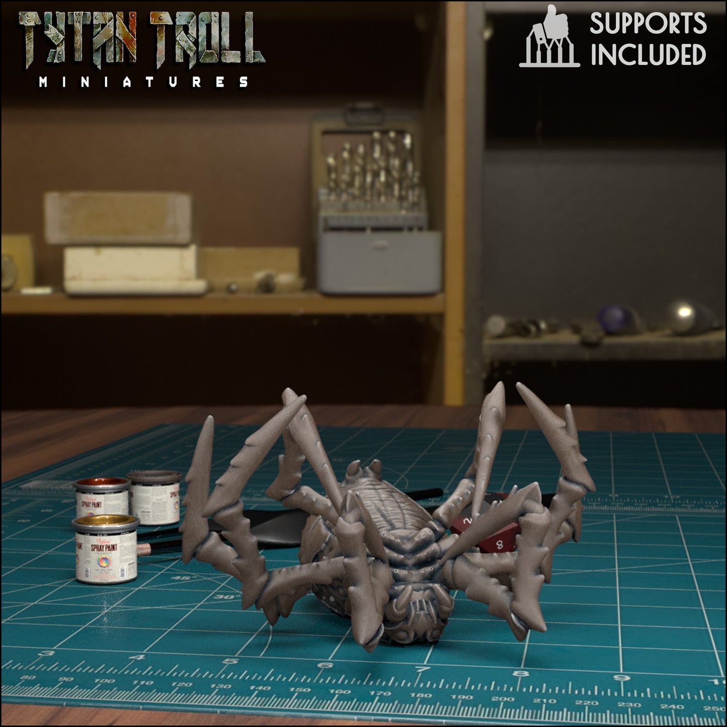 Spider Bundle Miniature - A - 32mm