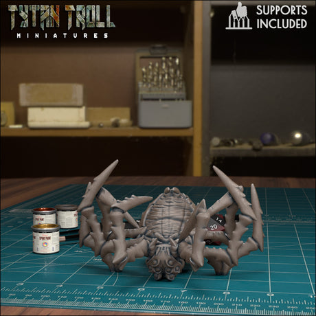 Spider Bundle Miniature | B - Tabletop RPG & D&D miniature. Perfect for wargaming & collectors