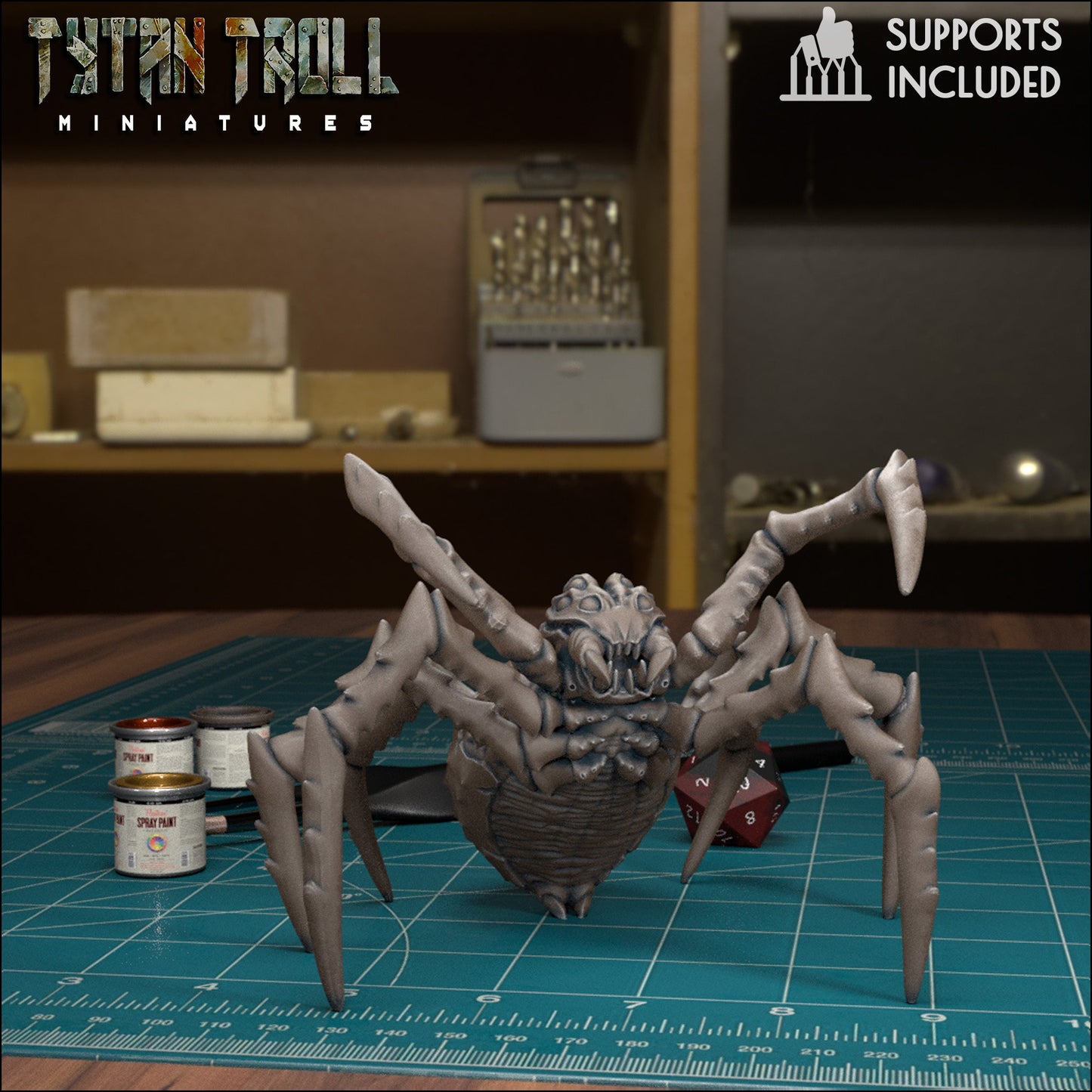 Spider Bundle Miniature - D - 28mm