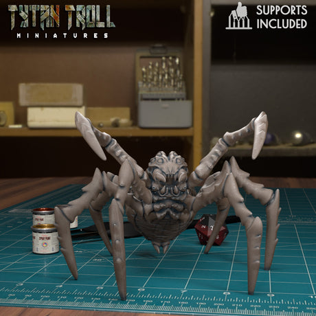Spider Bundle Miniature | G - Tabletop RPG & D&D miniature. Perfect for wargaming & collectors