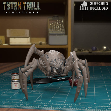 Spider Bundle Miniature | H - Tabletop RPG & D&D miniature. Perfect for wargaming & collectors