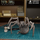 Spider Bundle Miniature | K - Tabletop RPG & D&D miniature. Perfect for wargaming & collectors