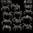 Spider Bundle Miniature | Set of 12 - Tabletop RPG & D&D miniature. Perfect for wargaming & collectors