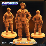 Star Enterance Expedition Team Miniature | Medic - Tabletop RPG & D&D miniature. Perfect for wargaming & collectors