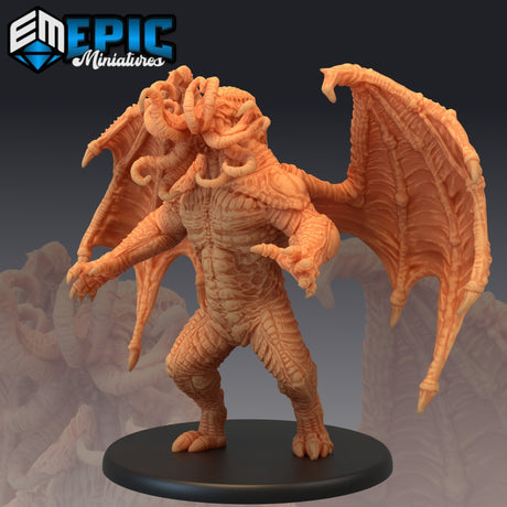 Star Spawn Miniature | 824 /angry - Tabletop RPG & D&D miniature. Perfect for wargaming & collectors