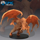 Star Spawn Miniature | 825 /attacking - Tabletop RPG & D&D miniature. Perfect for wargaming & collectors