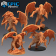 Star Spawn Miniature | Set of 4 - Tabletop RPG & D&D miniature. Perfect for wargaming & collectors